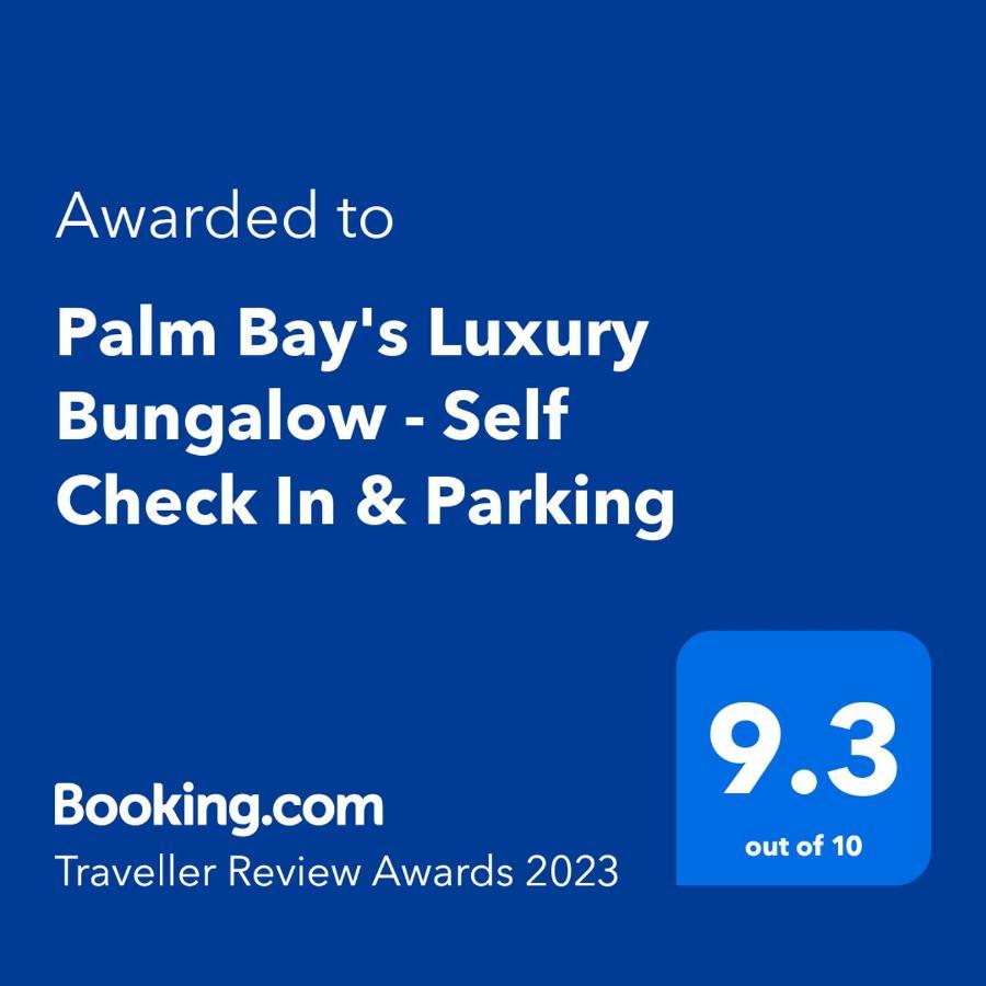 Palm Bay'S Luxury Bungalow - Self Check In & Parking Villa Margate Kültér fotó